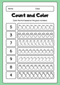 Count and Color Worksheet
