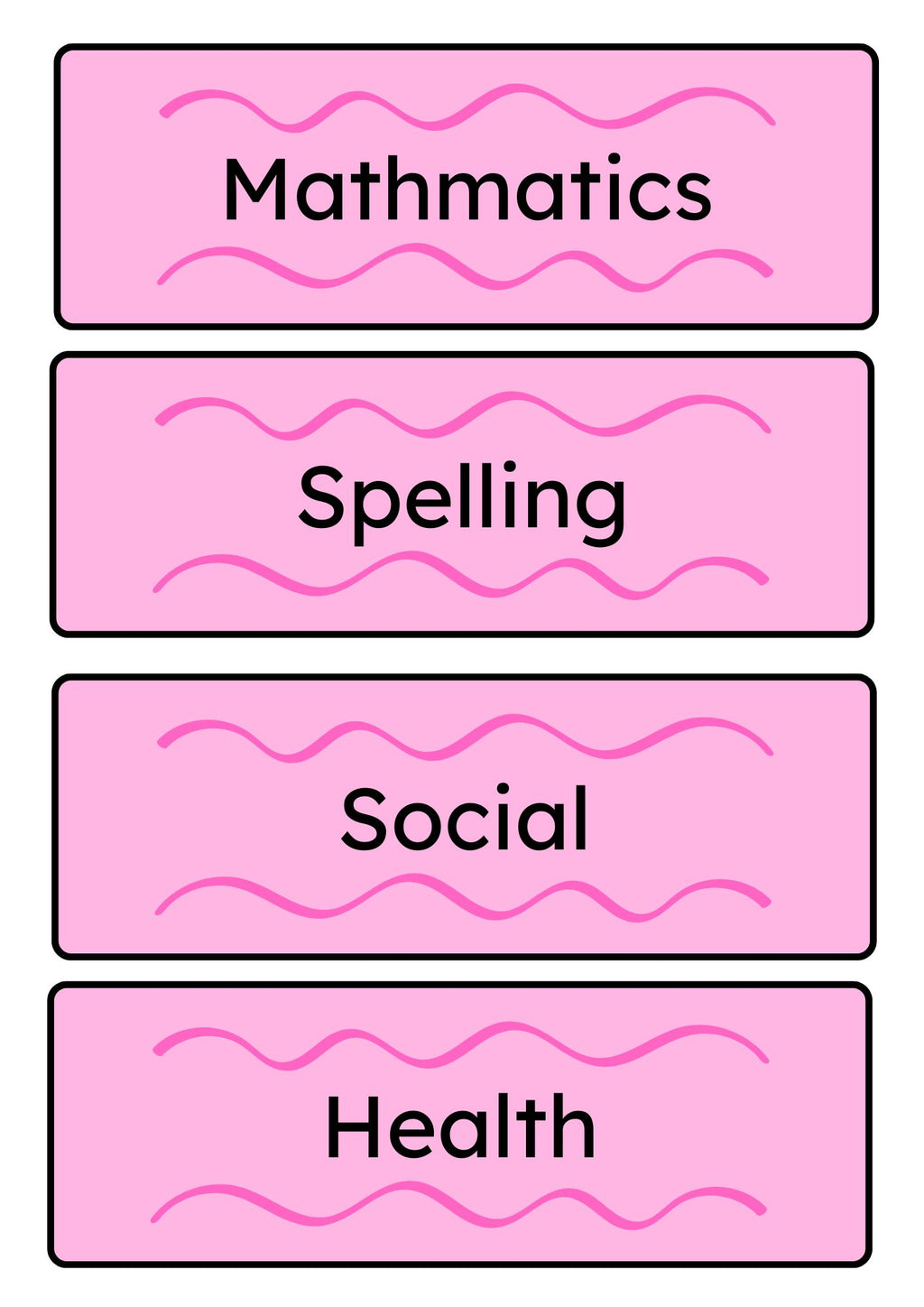 Pastel Subject Labels | Classroom Drawer & Book Tub Labels | Editable Teacher Organisation Labels