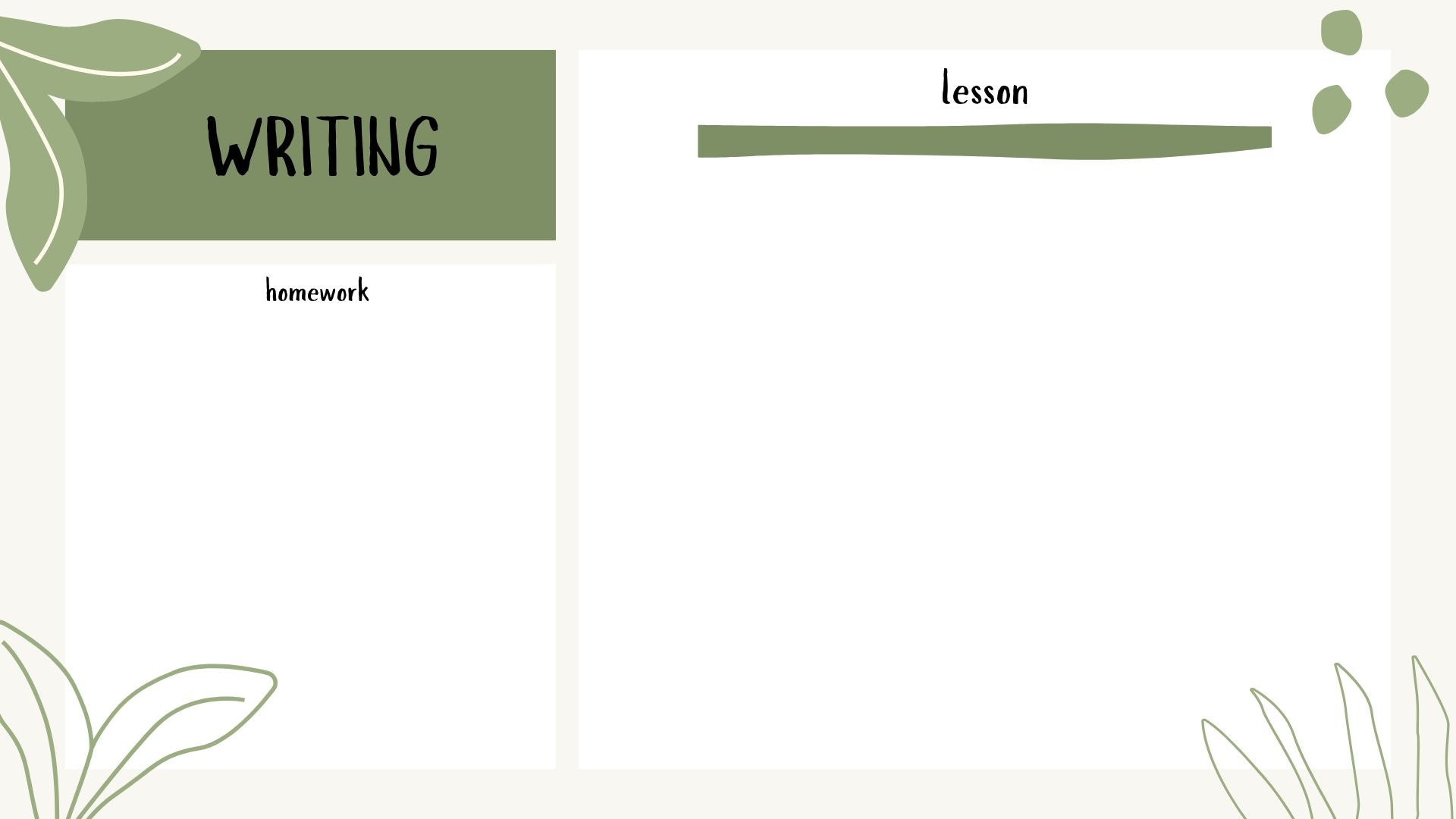 Classroom Display Templates Bundle | Student of the Week & Weekly Homework Posters