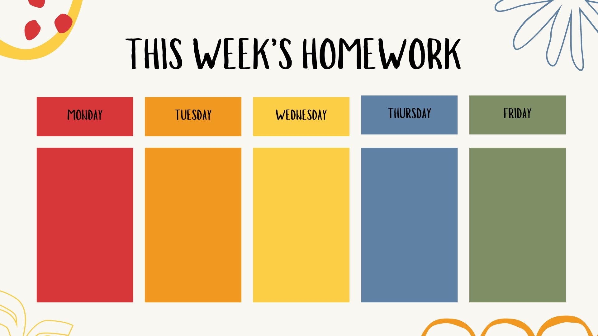 Classroom Display Templates Bundle | Student of the Week & Weekly Homework Posters