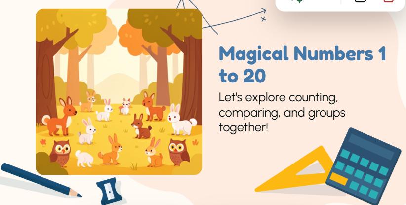 Magical Number 1 to 20